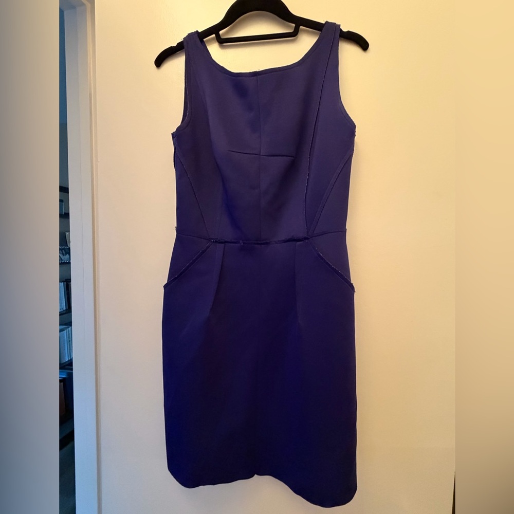 Milly Royal Blue Mini Dress